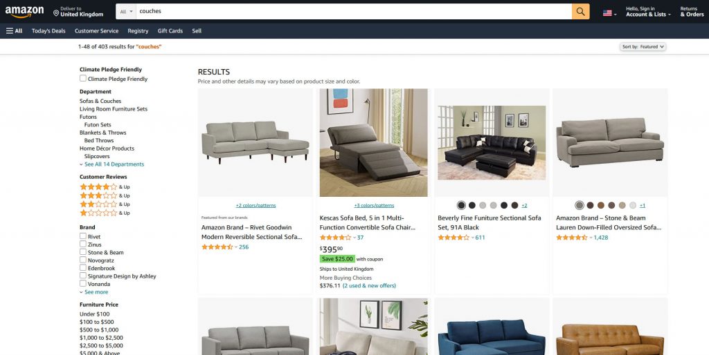 The Cheapest Places to Buy Couches Online Thrifty Two