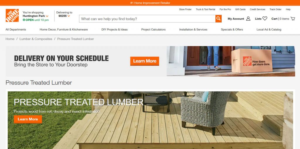 The Cheapest Places to Buy PressureTreated Lumber Online Thrifty Two