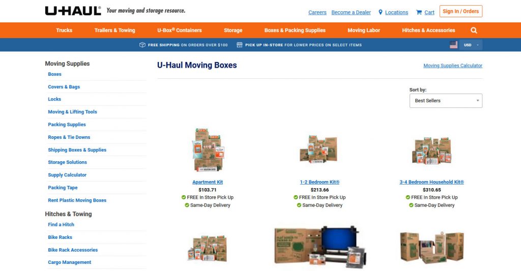 The Cheapest Places to Buy Moving Boxes Online Thrifty Two